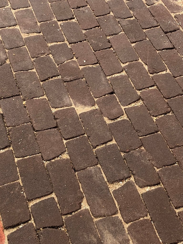 Grote partij Dikformaat donker breuk!! Hardgebakken., Tuin en Terras, Ophalen of Verzenden, Nieuw, Overige materialen, Terrastegels