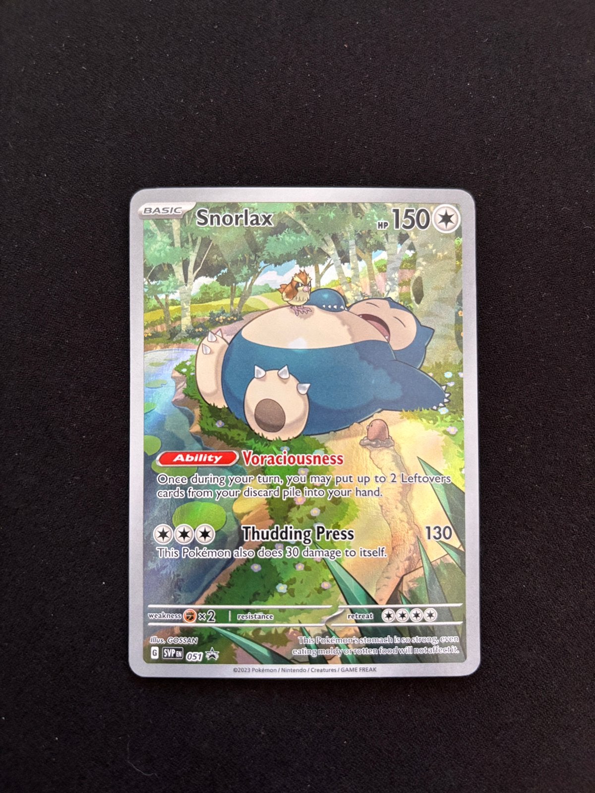 Snorlax 051 promo, Verzenden, Zo goed als nieuw