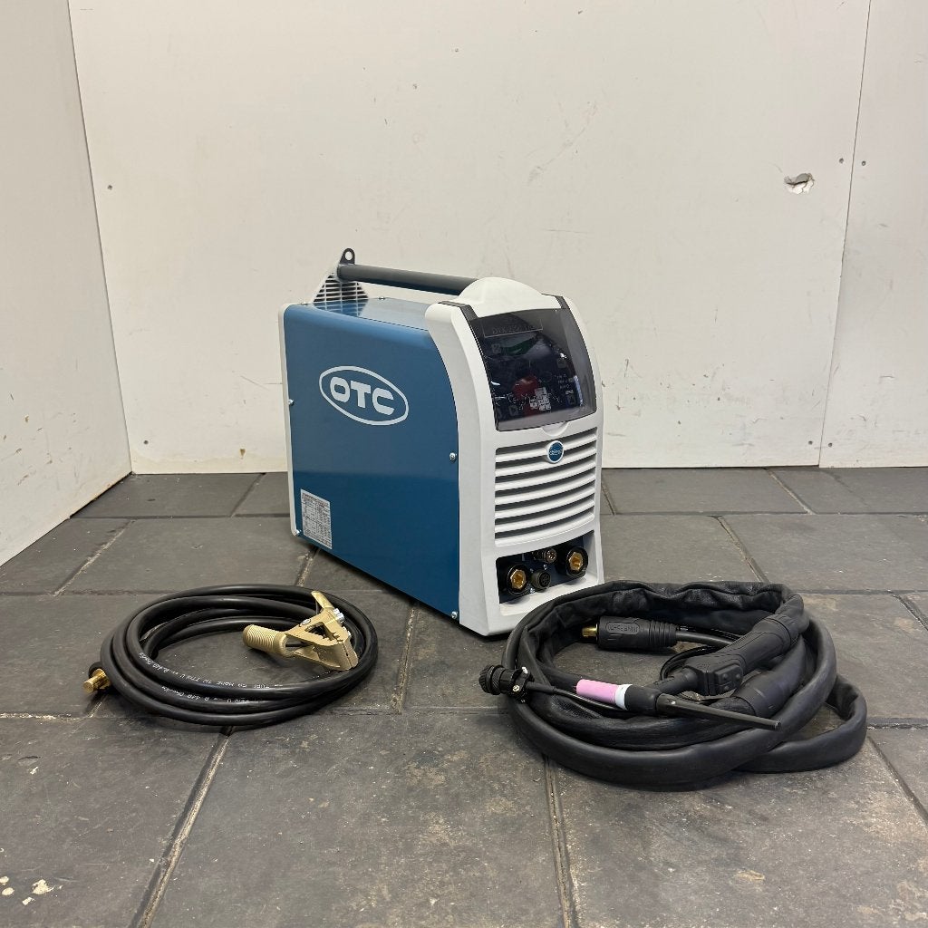 Gebruikte OTC DTX2200 DC Pulse Tig Lasapparaat Cold Tack