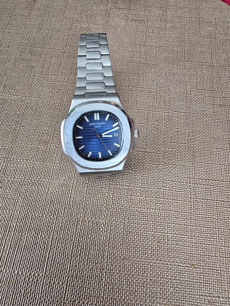 Patek philippe horloge, Sieraden, Tassen en Uiterlijk, Horloges | Heren, Overige merken, Staal, Gebruikt, Staal