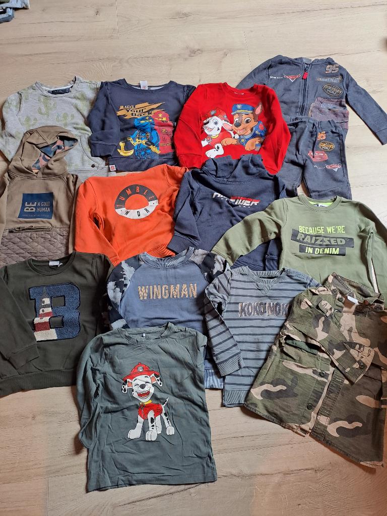 Kledingpakket jongen maat 104, Ophalen of Verzenden, Gebruikt, Maat 104