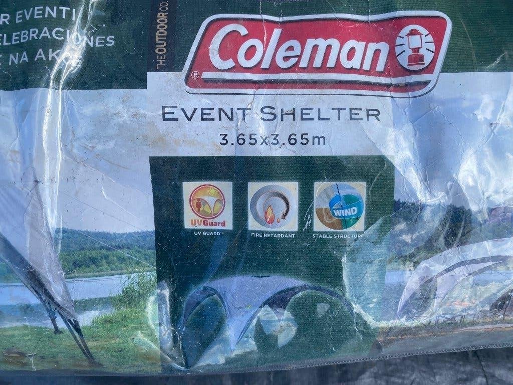 Coleman Event Shelter - Party Tent 3,65x3,65, Caravans en Kamperen, Ophalen of Verzenden, Gebruikt