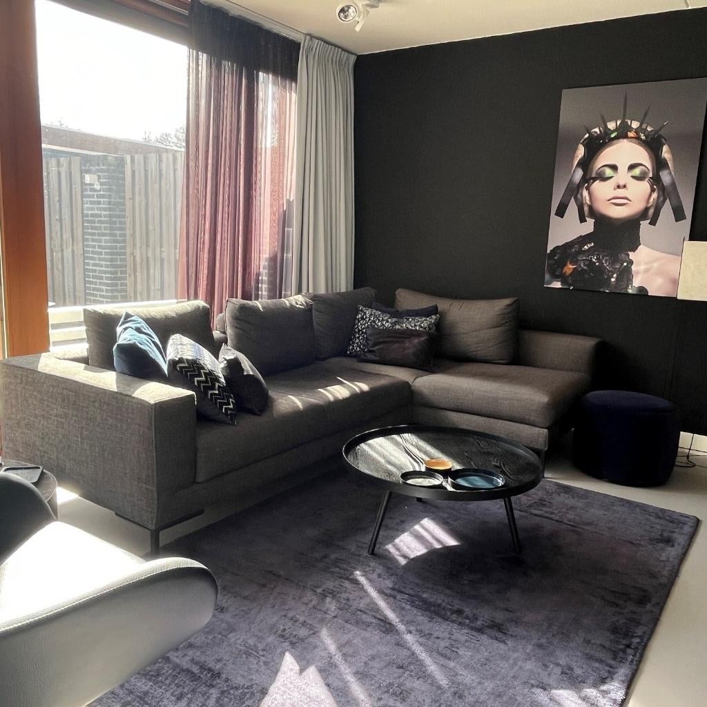 Hoekbank Design On Stock Aikon Lounge Antraciet, Ophalen, 250 tot 300 cm, Hoekbank, Zo goed als nieuw