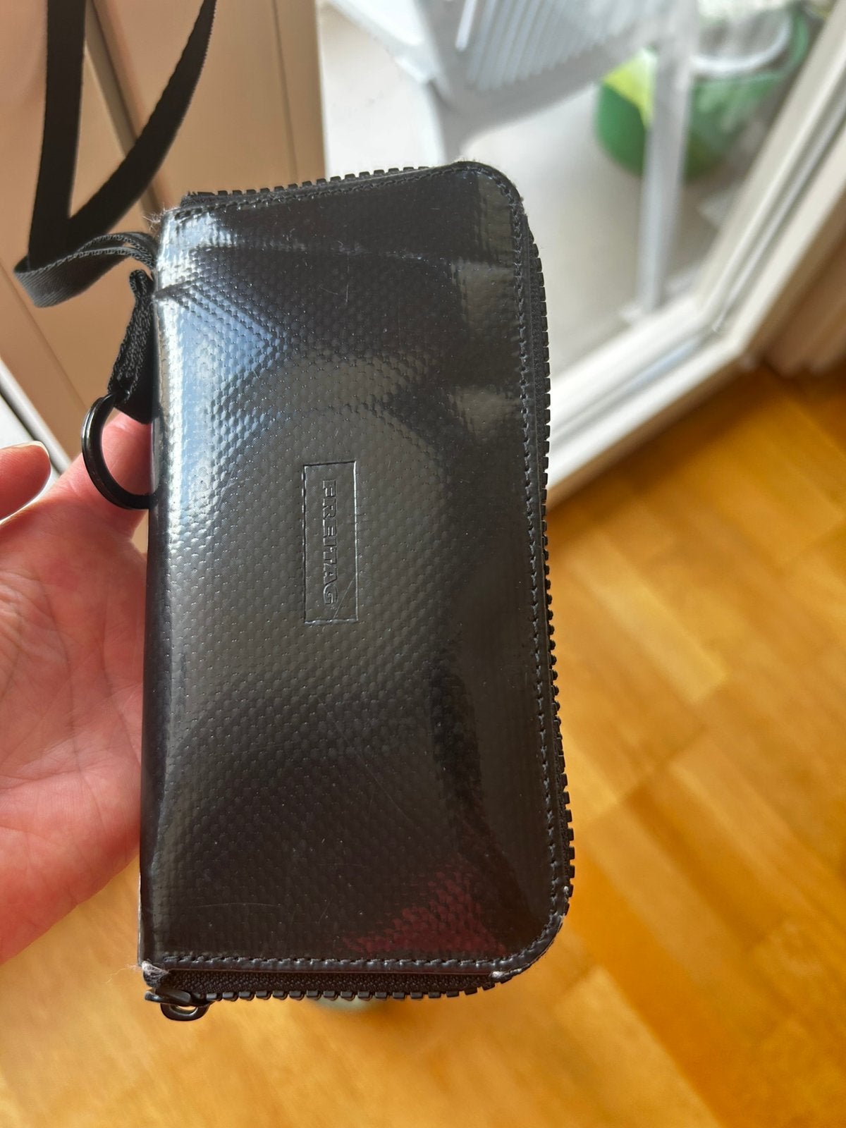 Freitag wallet Barrow, Sieraden, Tassen en Uiterlijk, Ophalen of Verzenden, Zo goed als nieuw, Zwart, Overige merken