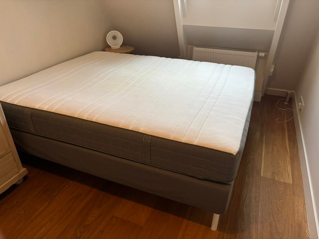 IKEA ESPEVAR boxspring 160x200cm - vandaag ophalen, Ophalen, Zo goed als nieuw, Tweepersoons, 160 cm