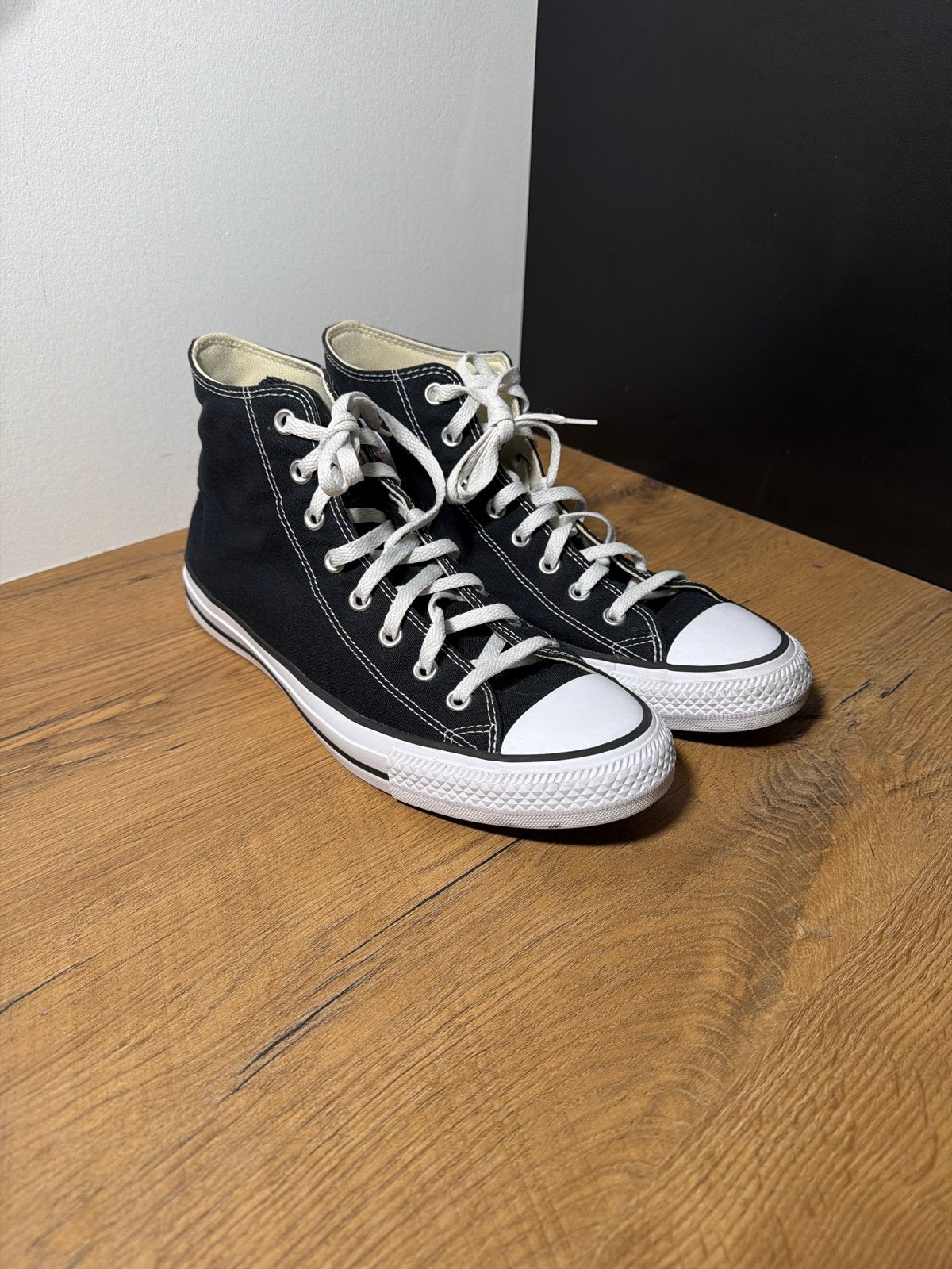 Converse All Star High Top Sneakers Zwart - Maat 45, Verzenden, Zwart, Sneakers of Gympen, Zo goed als nieuw