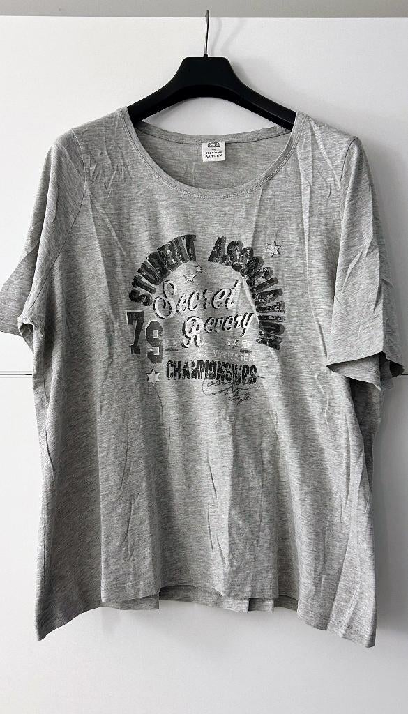 Mar Collection grijze T-shirt met print, Kleding | Dames, Mar Collection, Grijs, Gedragen, Shirt of Top