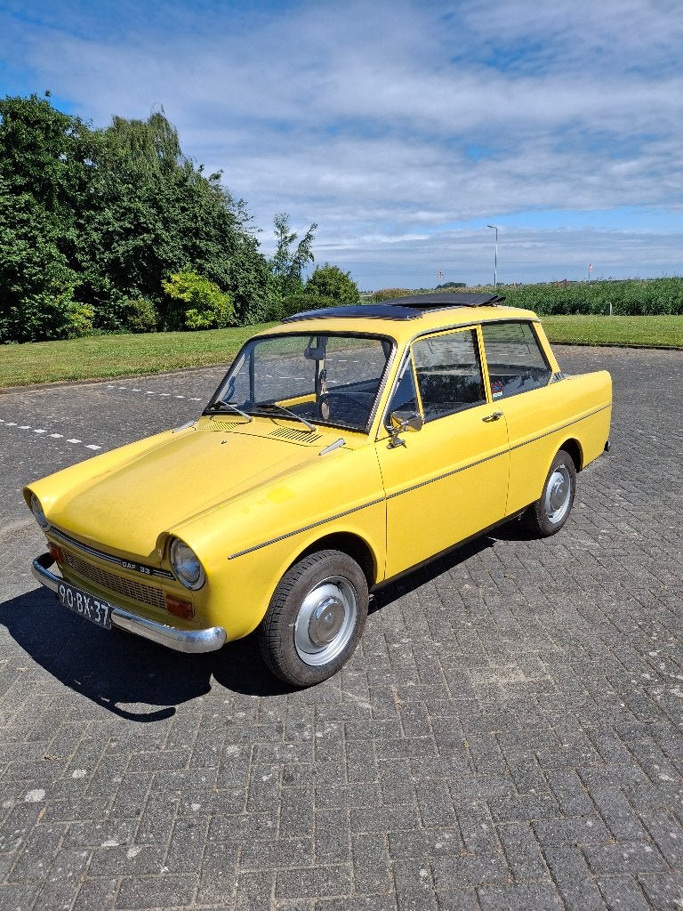 DAF 33 0.7 Comfort AUT 1974 Beige, Auto's, Overige Auto's, Automaat, Zwart, Overige bekleding, Beige