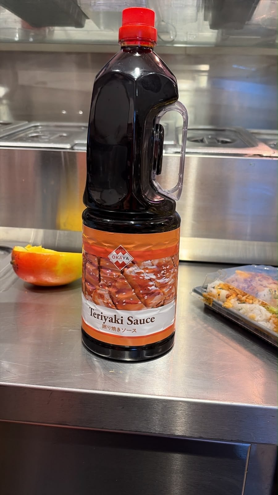 Okaya Teriyaki Saus - Grote Fles, Ophalen of Verzenden, Overige typen