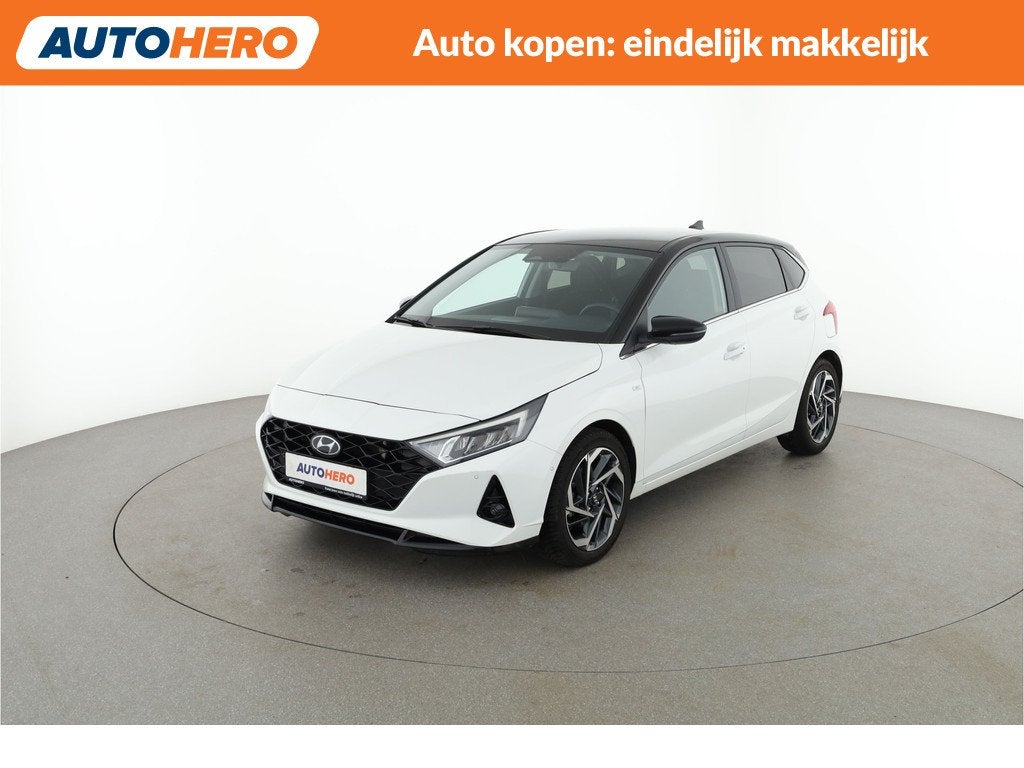 Hyundai i20 1.0 T-GDI Prime PB92578 (bj 2022, automaat), Auto's, Hyundai, Bedrijf, Te koop, i20, ABS, Achteruitrijcamera, Airbags
