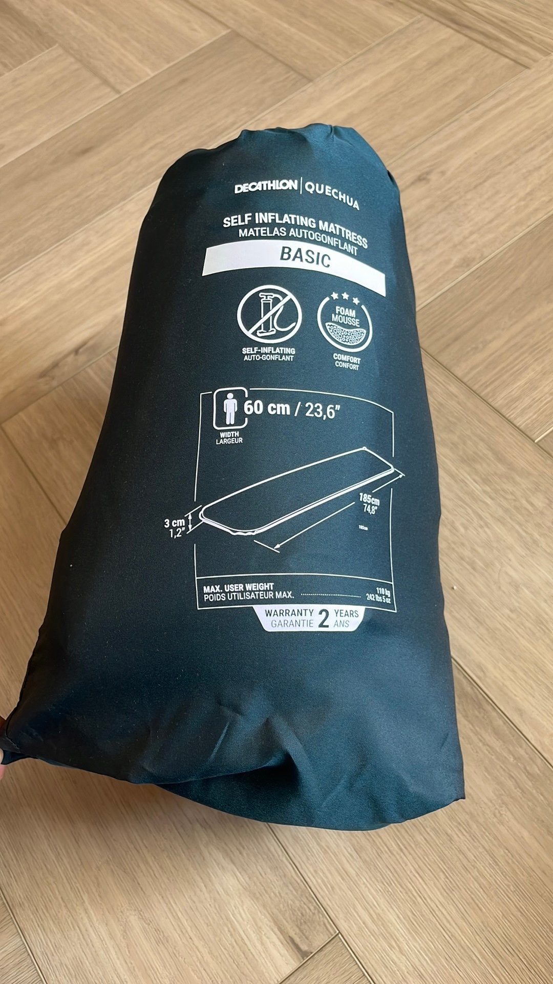 Zelfopblaasbaar matras, Ophalen of Verzenden, Zo goed als nieuw