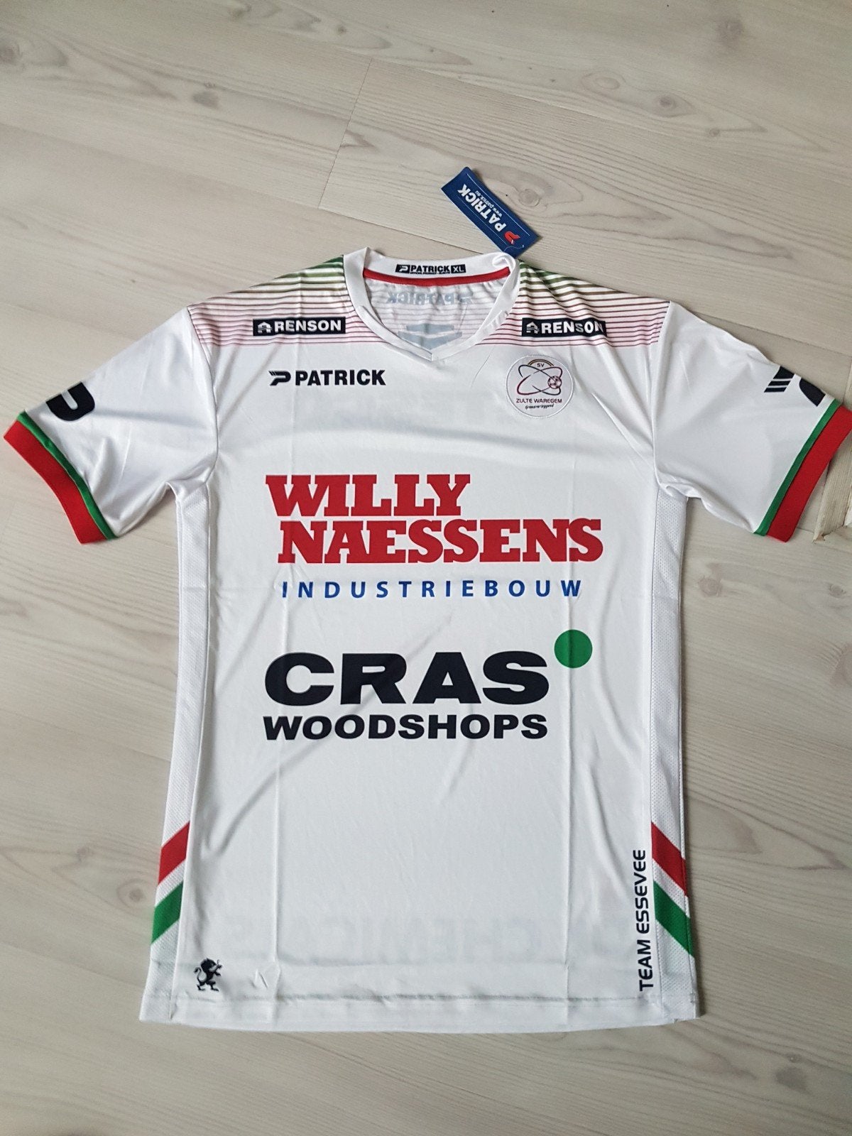 Zulte Waregem heren voetbalshirt in size xl, Blauw, Maat 56/58 (XL), Ophalen of Verzenden, Zo goed als nieuw