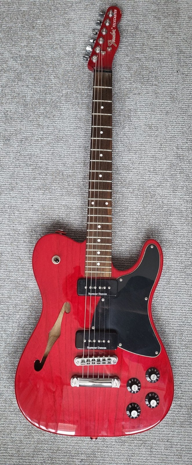 Fender Telecaster Thinline JA-90 Jim Adkins, Ophalen, Gebruikt, Semi-solid body, Fender