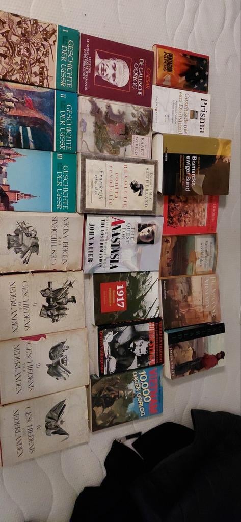 Verzameling geschiedenisboeken - Diverse onderwerpen, Boeken, Geschiedenis | Wereld, Zo goed als nieuw, Europa, 20e eeuw of later