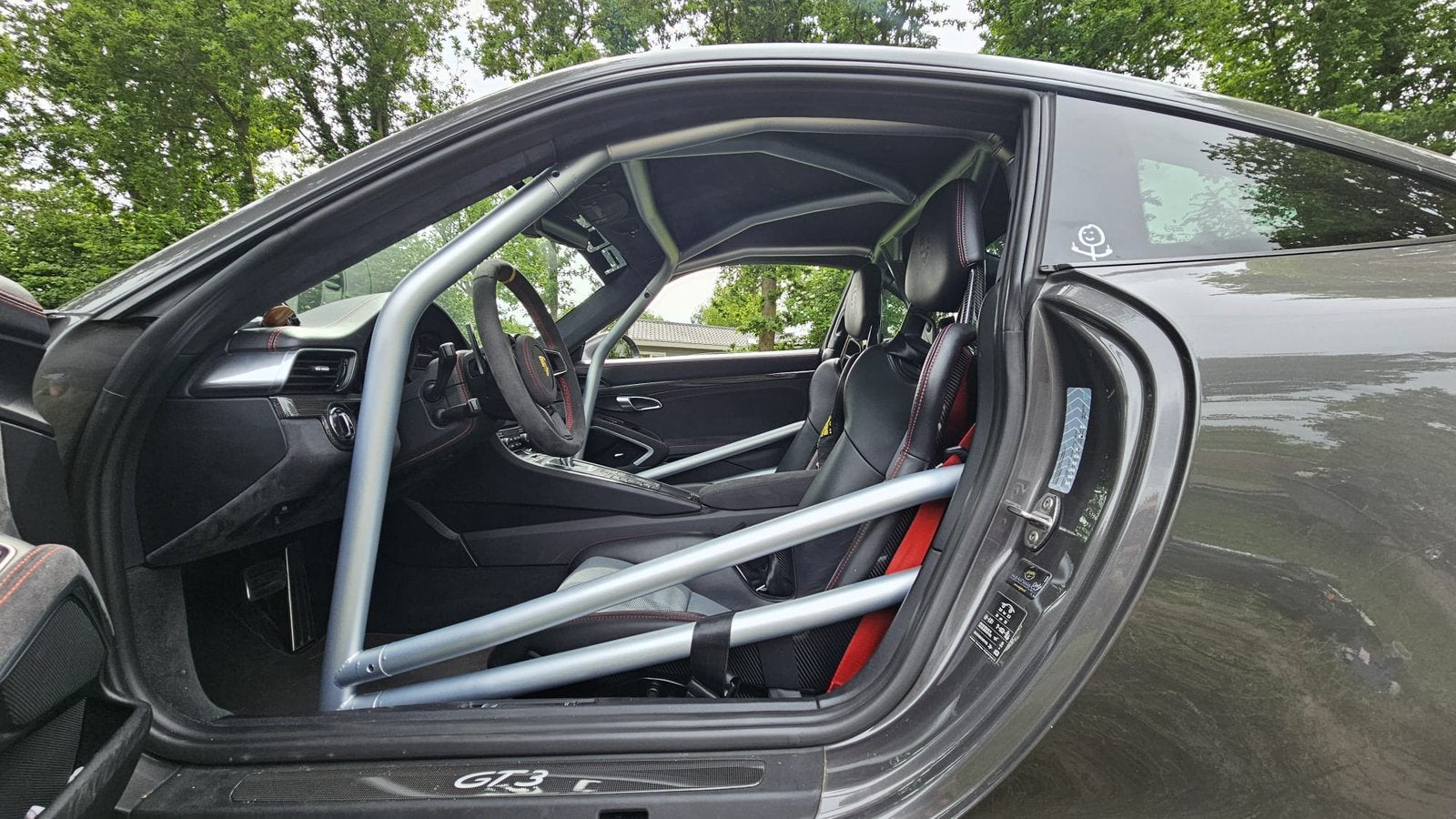 Porsche 991.2 GT3 Rolkooi Uitbreiding Voorkant COMPLEET, Auto diversen, Ophalen of Verzenden