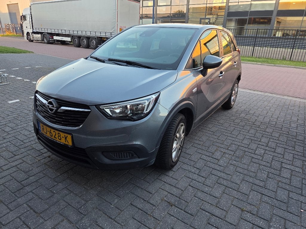 Opel Crossland X 1.2 Turbo 110pk Start/stop 2017 Grijs, Auto's, 1199 cc, 49 €/maand, Origineel Nederlands, Handgeschakeld