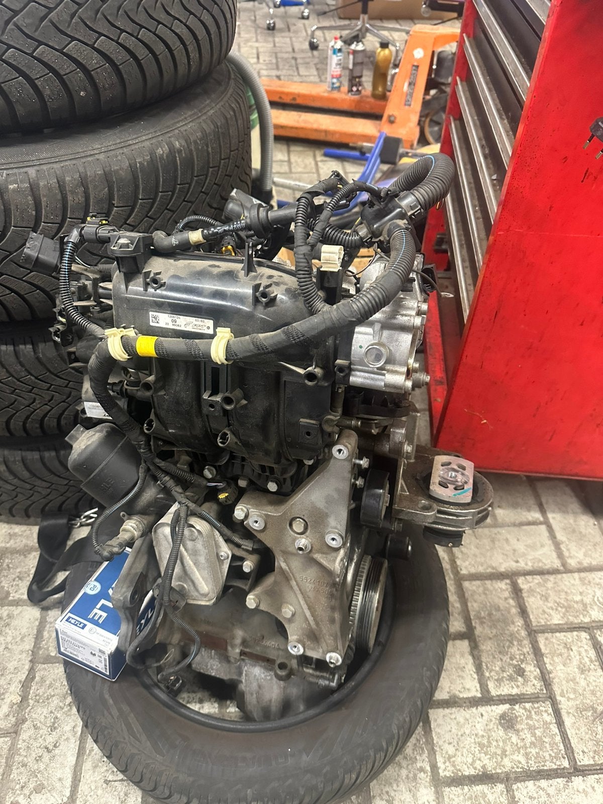 Motorblok 199B6000 (Fiat 500L)  (revisie nodig), Ophalen, Alfa Romeo