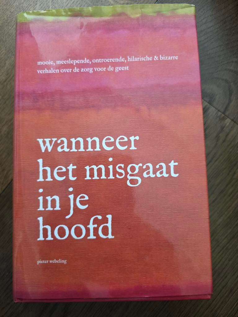 Wanneer het misgaat in je hoofd - Pieter Webeling, Boeken, Ophalen of Verzenden, Zo goed als nieuw, Klinische psychologie, Pieter Webeling