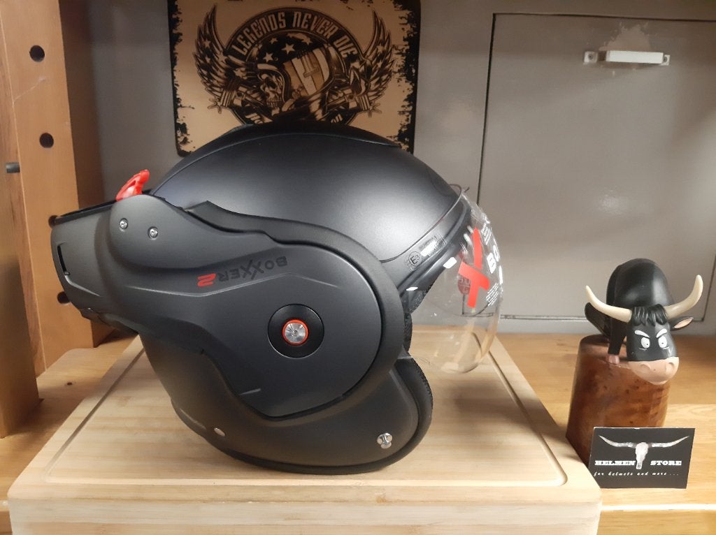Roof Boxxer 2 systeemhelm XXL graphite motor scooter helm, Pascalstraat 6 1704 RD Heerhugowaard, Systeemhelm, Dames, Ophalen of Verzenden