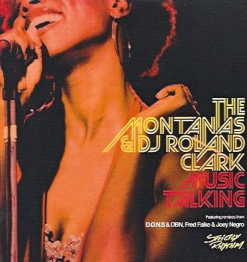 The Montanas & DJ Roland Clark - Music Talking (PROMO), Ophalen of Verzenden, Zo goed als nieuw, Overige genres