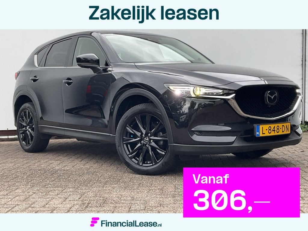 Mazda CX-5 2.5 194pk Sportive HUD 360°Cam BOSE Leer Stoelve, Auto's, Mazda, Bedrijf, Lease, Financial lease, CX-5, 360° camera