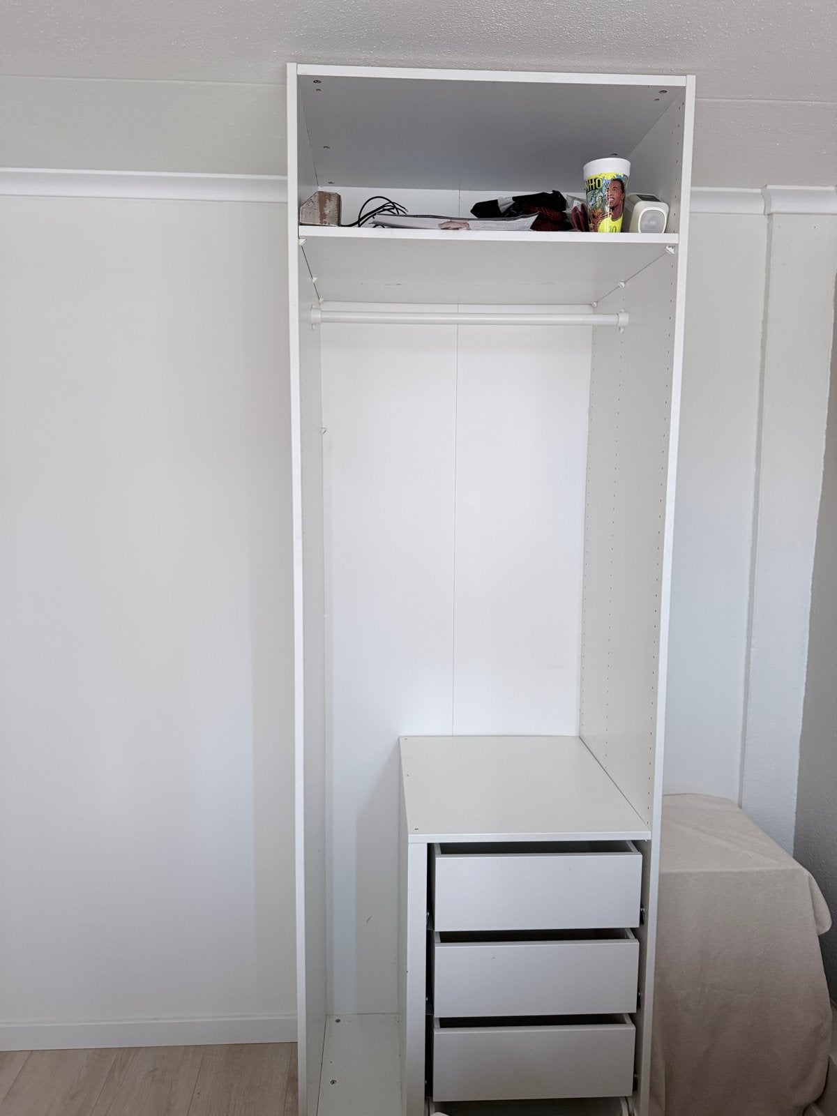 Ikea pax kast, Gebruikt, 200 cm of meer, 50 tot 100 cm, Met lade(s)