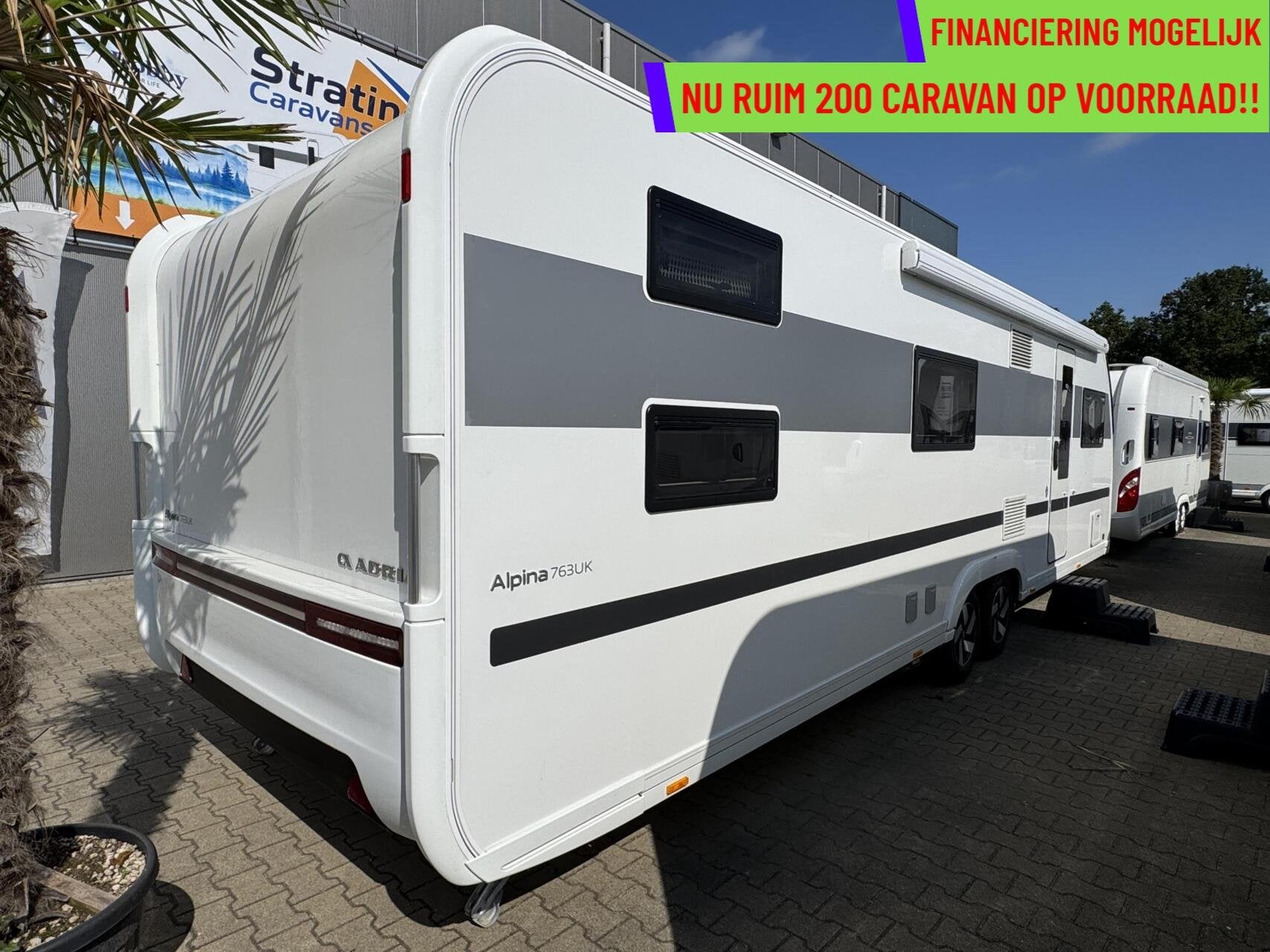 Adria ALPINA 765 UK SCANDINAVIAN ED., STAPELBED, FRANSBED, Caravans en Kamperen, Caravans, Rondzit, Bedrijf, Adria, Meer dan 6