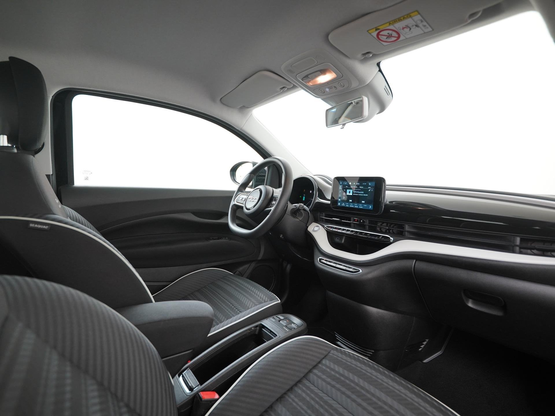 Fiat 500e 24kWh | Digital Cockpit | Navigatie | Apple/Androi, Auto's, Fiat, 12 maanden, Stof, Gebruikt, 95 pk