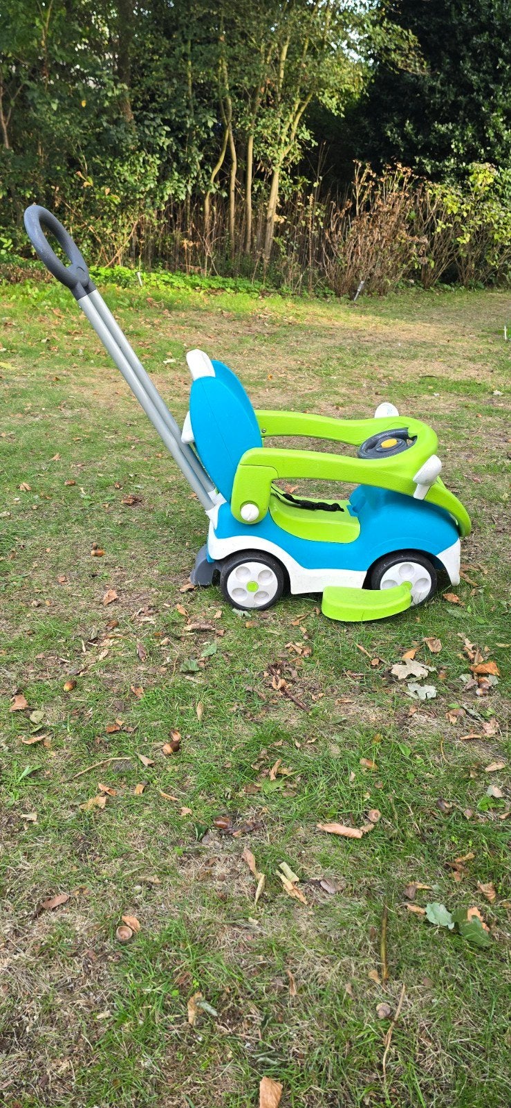 Smoby loopauto met duwstang, Ophalen, Gebruikt, Loopvoertuig