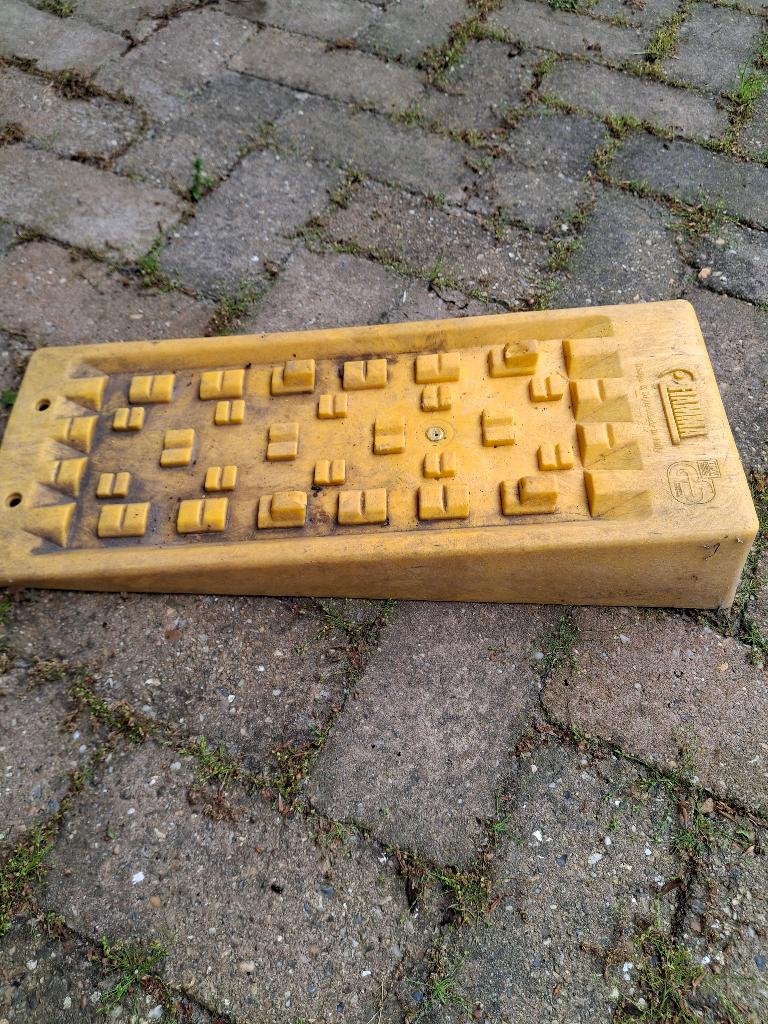 oprijblokken, Ophalen