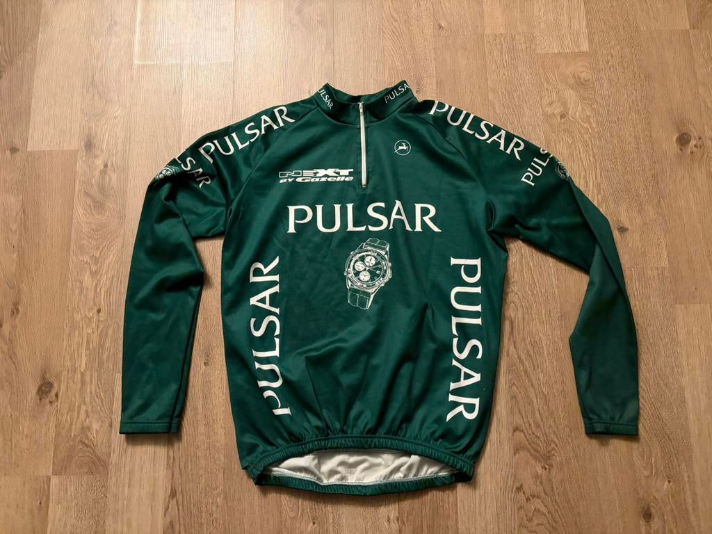 Retro Pulsar Wielershirt (vintage), Fietsen en Brommers, Ophalen of Verzenden, Zo goed als nieuw, Bovenkleding, Heren