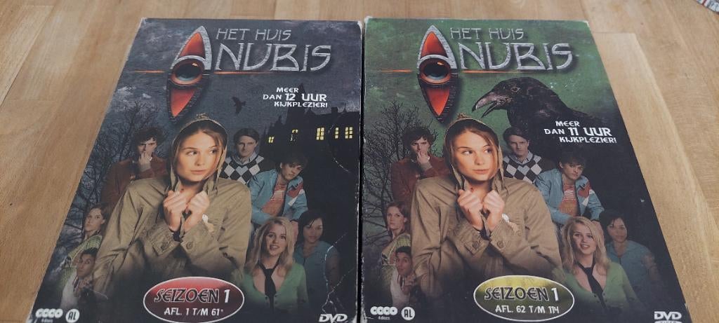 Het huis anubis seizoen 1 deel 1 en 2 complete seizoen ., Alle leeftijden, Ophalen of Verzenden, Zo goed als nieuw, Actie en Avontuur