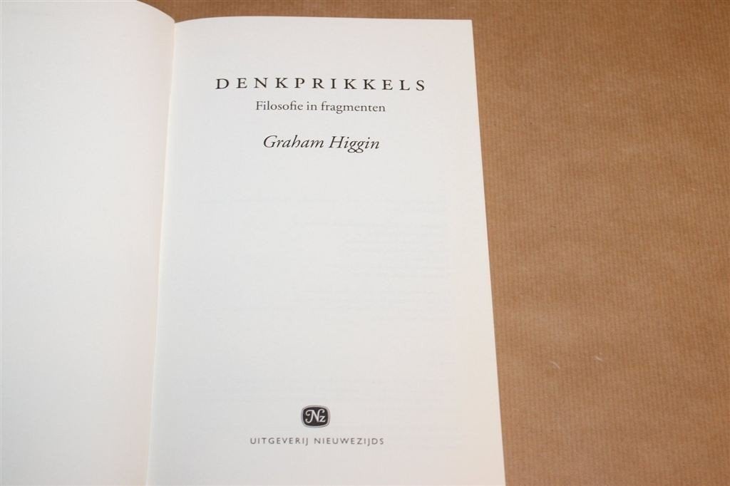 Denkprikkels — 90 Filosofen van Thales tot Derrida, Verzenden, Zo goed als nieuw