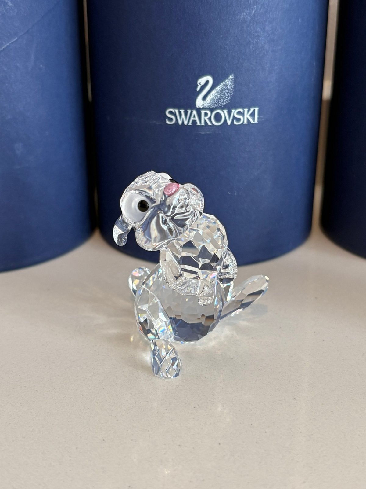 Swarovski disney stampertje, Ophalen of Verzenden, Zo goed als nieuw, Figuurtje