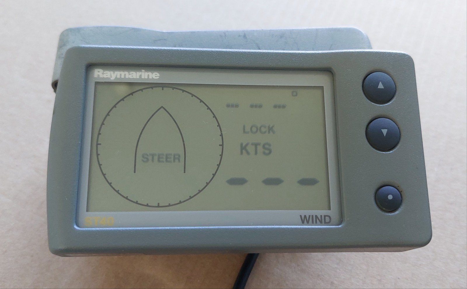 Raymarine st40 wind klokje., Ophalen of Verzenden, Zo goed als nieuw, Gps of Kompas
