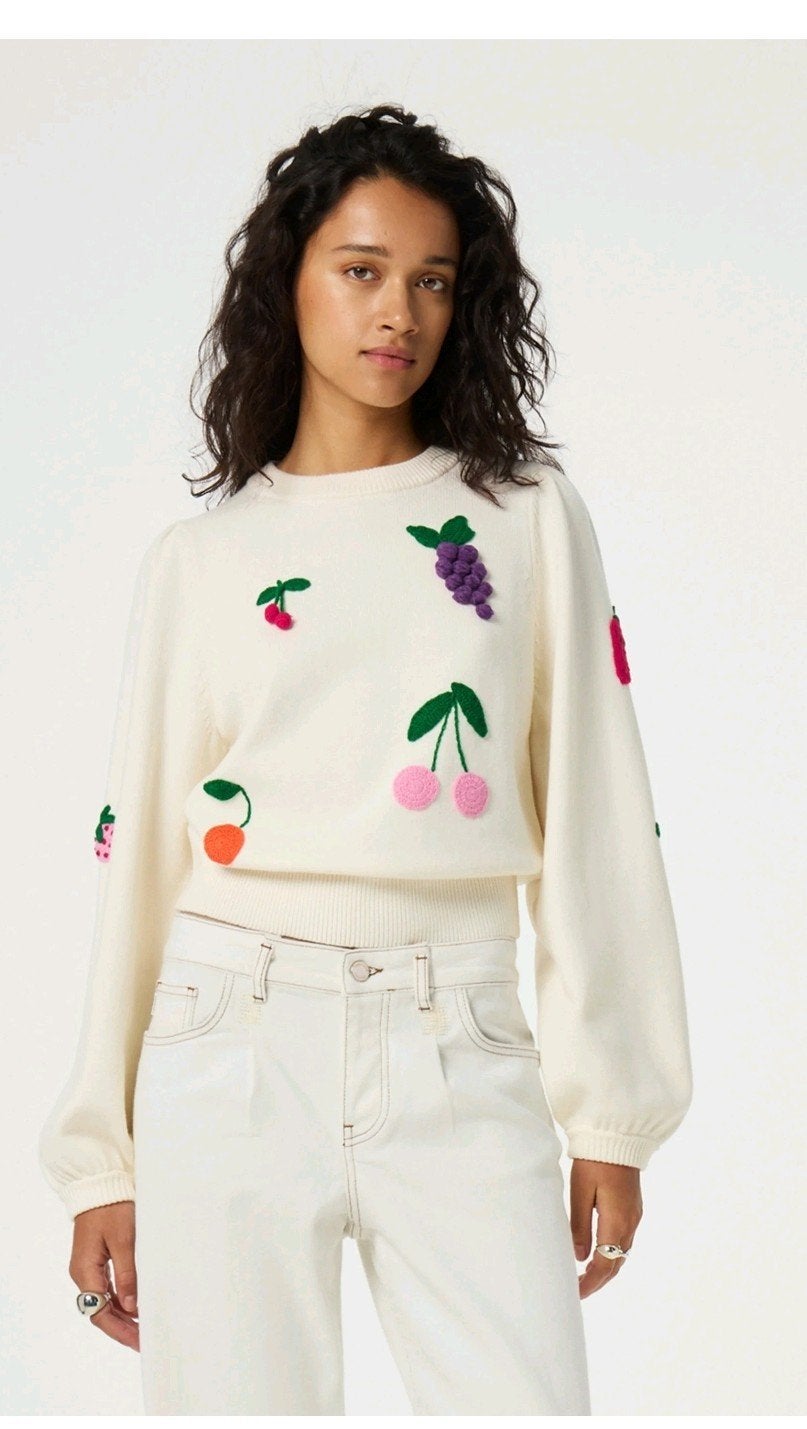 Fabienne Chapot Fruity pullover/ trui maat S *nieuw *, Fabienne Chapot, Ophalen of Verzenden, Nieuw, Maat 36 (S)