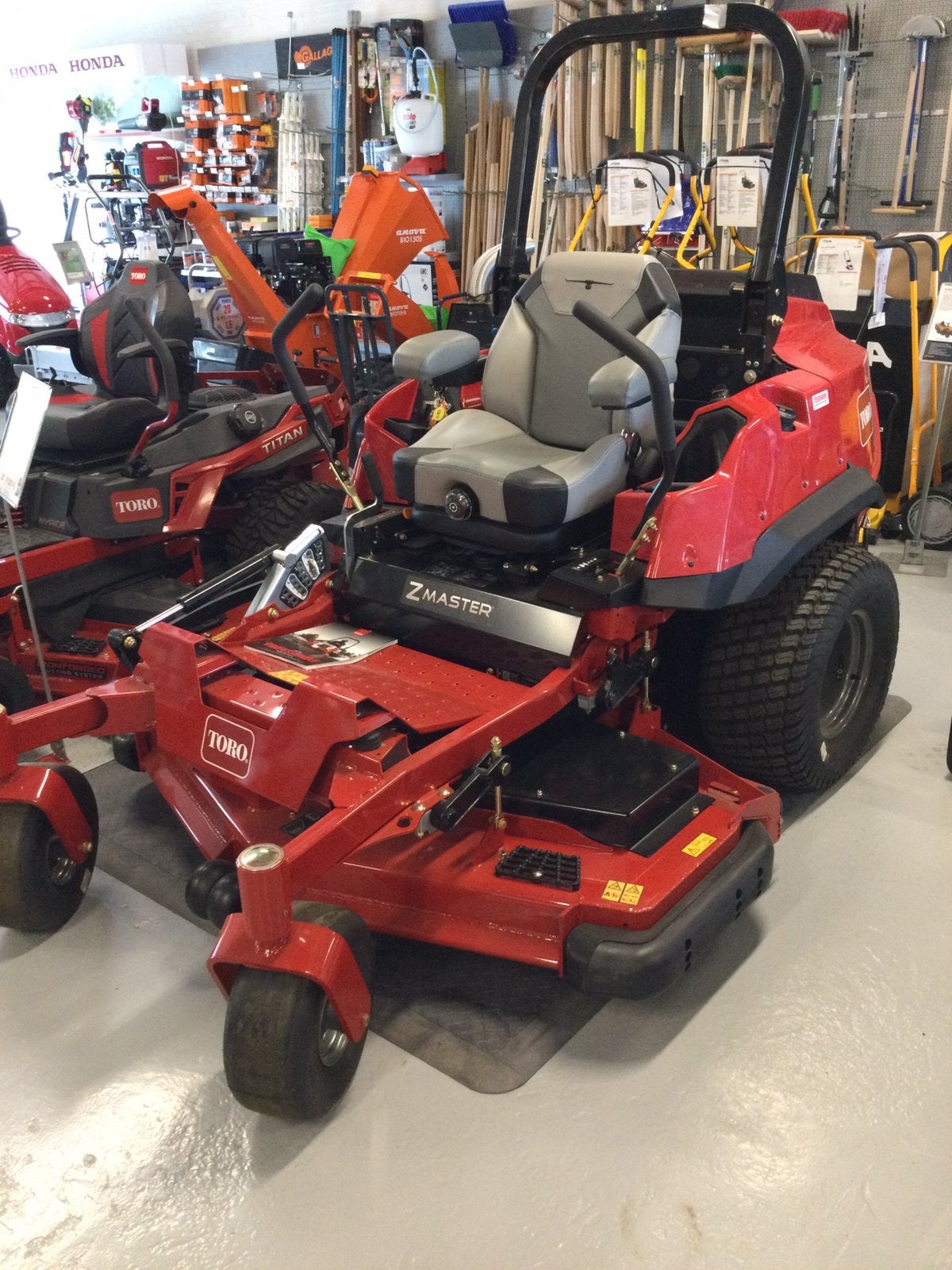 TORO 7500 achter uitworp maaidek of mulch, Tuin en Terras, Zitmaaiers, Nieuw, 120 cm of meer, Elektrische starter, Mulchfunctie