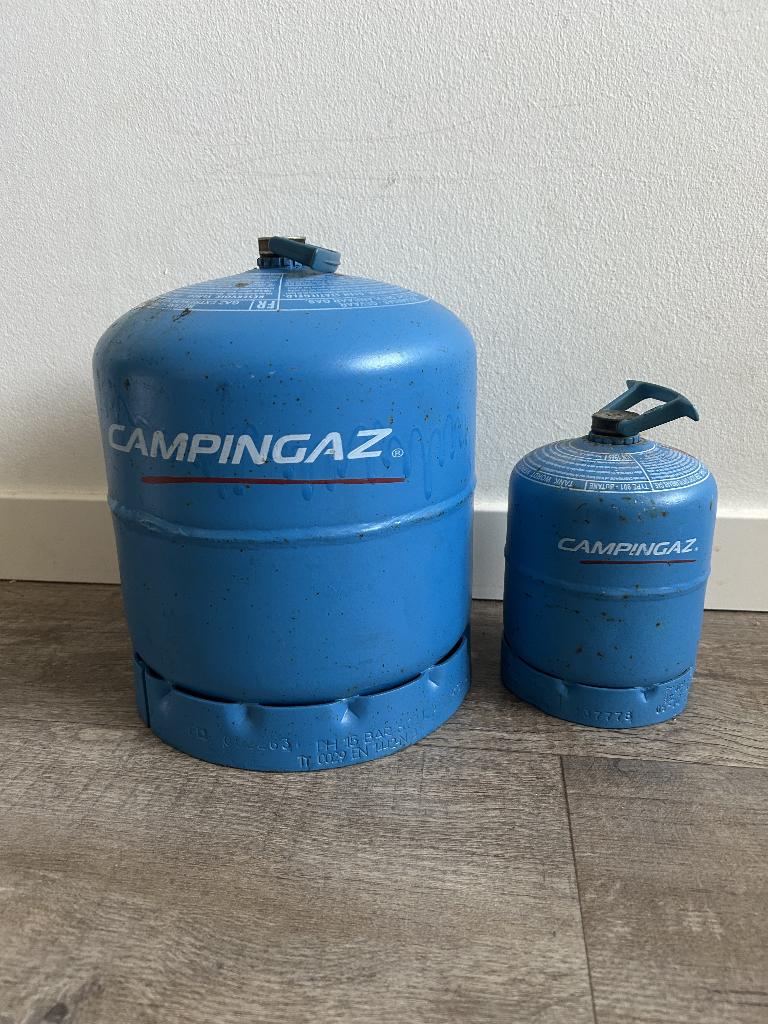 Campingaz 901 vol 907 leeg, Caravans en Kamperen, Ophalen, Zo goed als nieuw