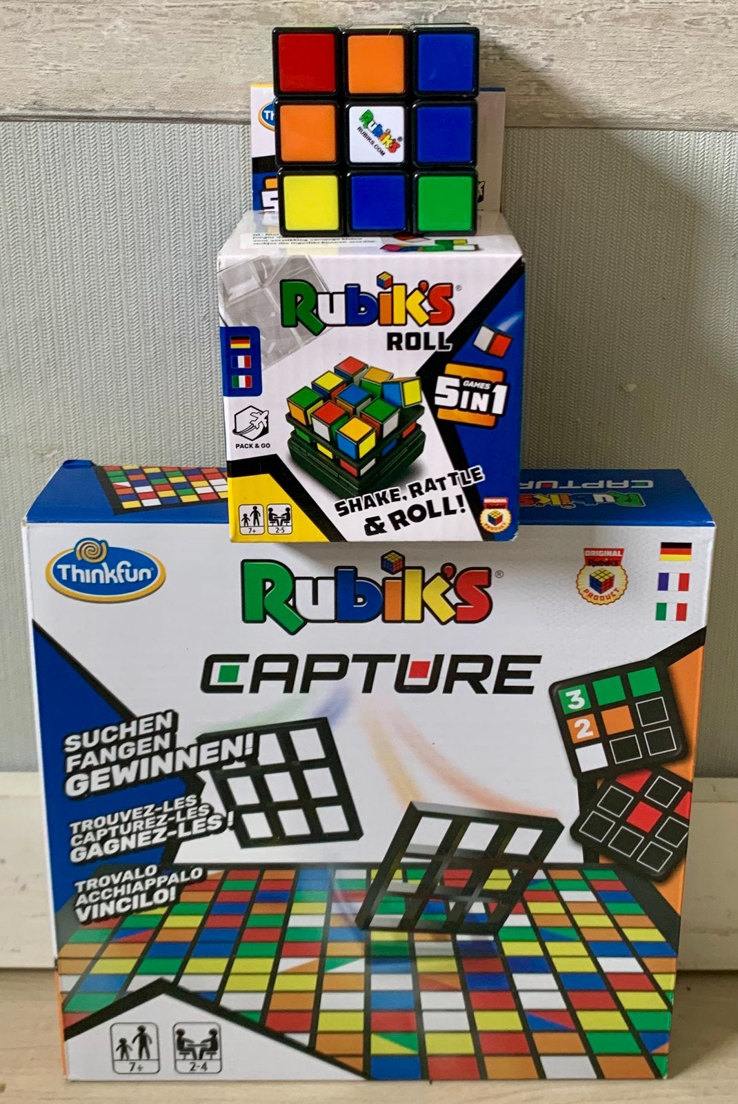Rubik's Cube, Rubik's Roll & Rubik's Capture, Ophalen of Verzenden, Minder dan 500 stukjes, Nieuw, Rubik's of 3D-puzzel