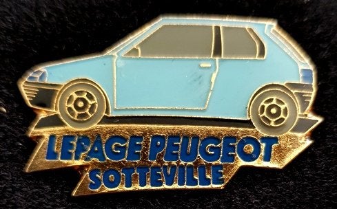 Peugeot 106 Laplace Sotteville pin, Verzenden, Nieuw, Transport, Speldje of Pin