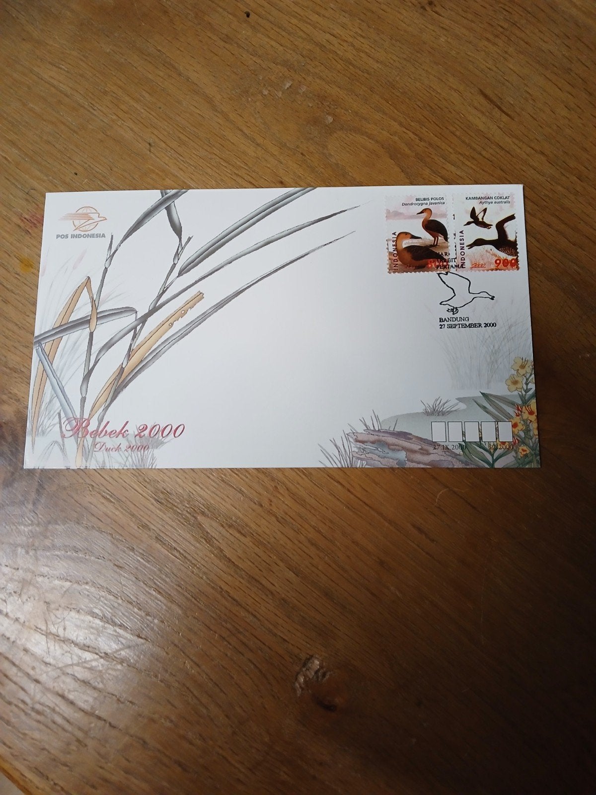 Indonesische Eerste Dag Envelop - Bebek 2000, Ophalen of Verzenden