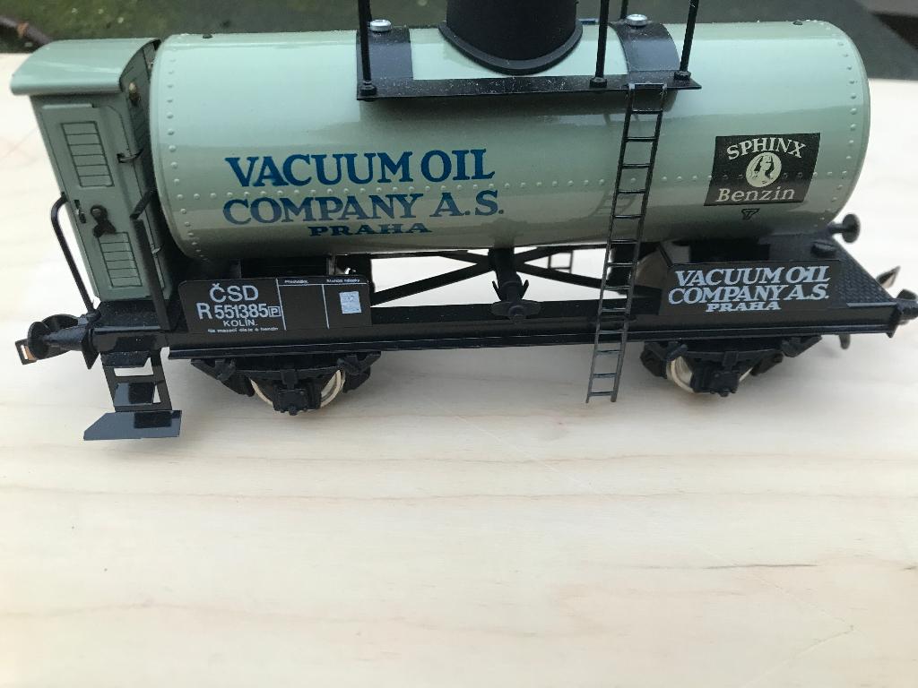 ETS tinplate spoor 0 ketelwagen, Gelijkstroom, Wagon, Zo goed als nieuw, Ophalen