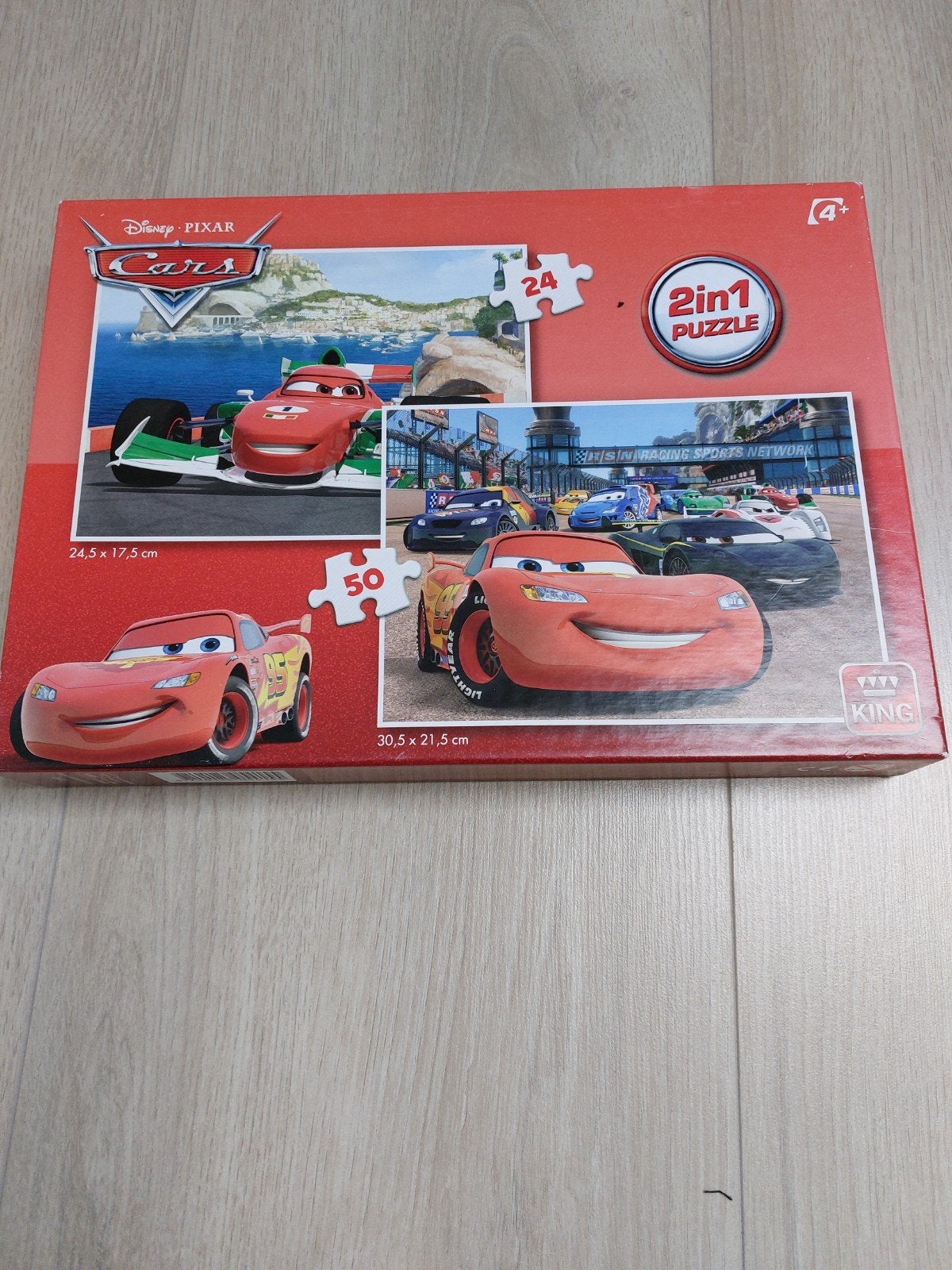 Cars puzzelset, Ophalen of Verzenden, 10 tot 50 stukjes, 4 tot 6 jaar