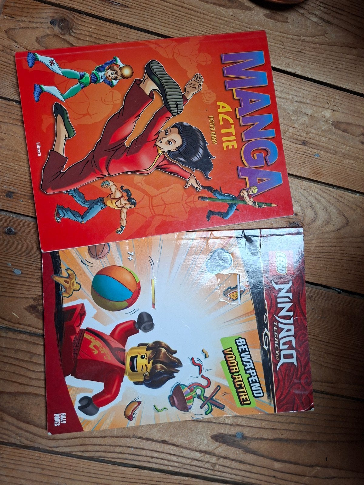 Manga Actie & Lego Ninjago stripboeken, Meerdere stripboeken, Ophalen of Verzenden, Gelezen, Peter Gray