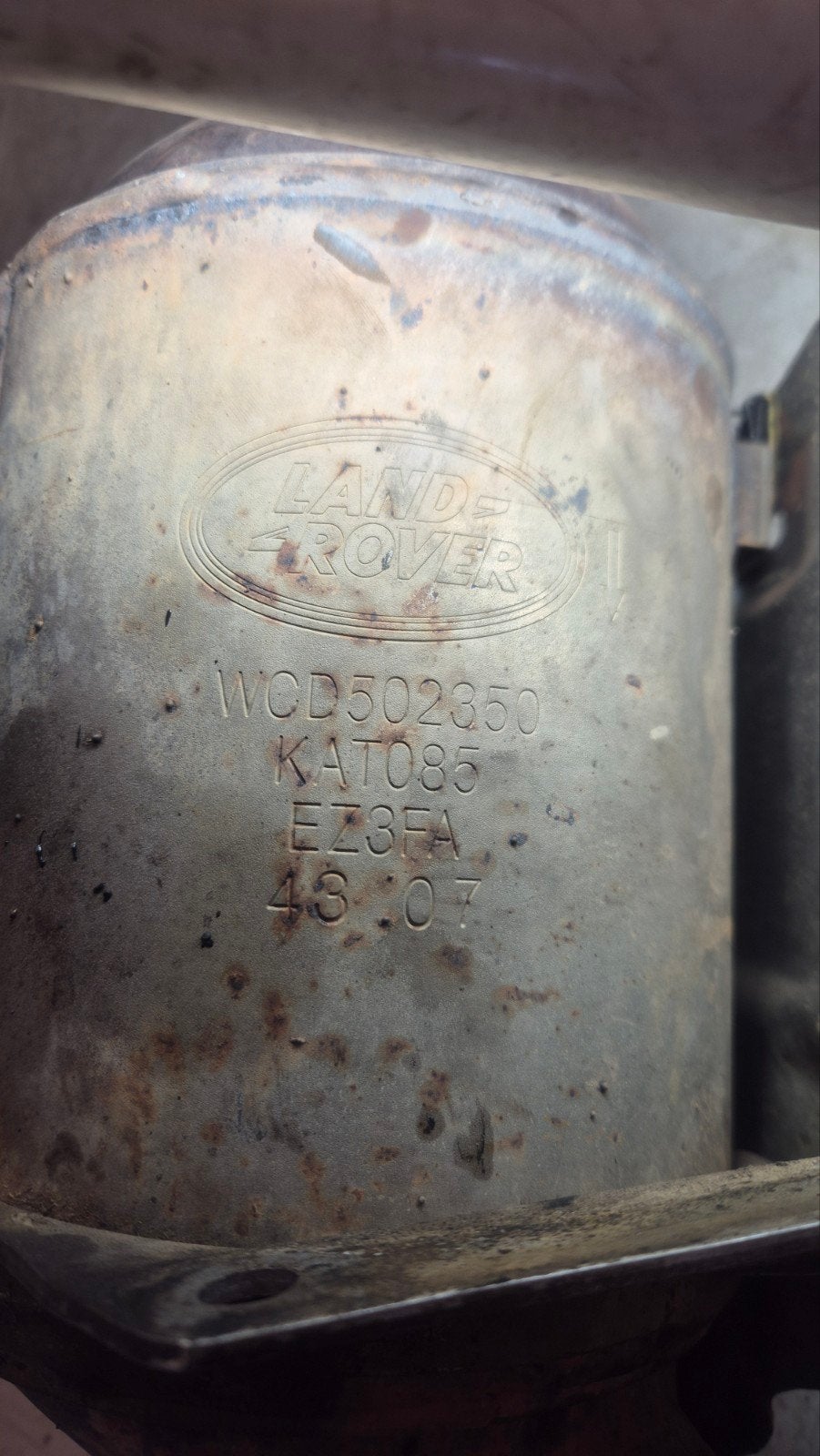 Roetfilter Land Rover Defender TD4 WCD502350, Ophalen of Verzenden, Gebruikt, Land Rover