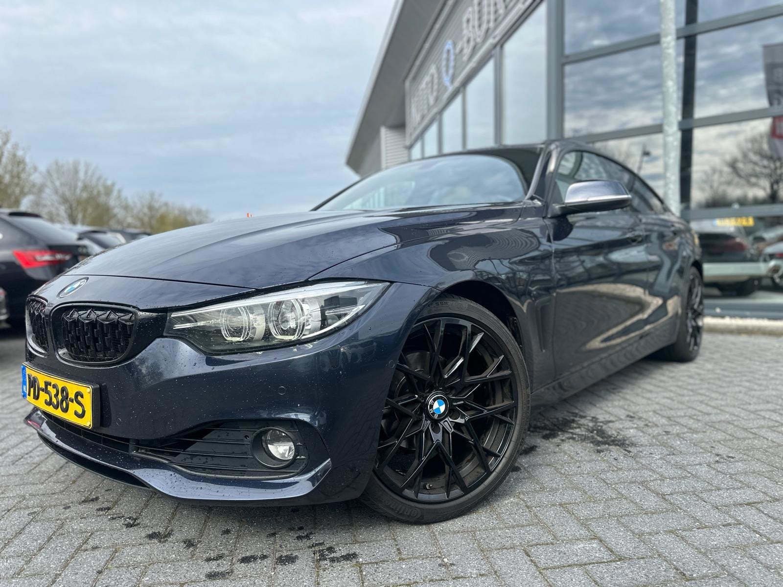 BMW 4-serie Gran Coupé 418i High Executive | Automaat | Pan, Automaat, Gebruikt, Euro 6, Blauw
