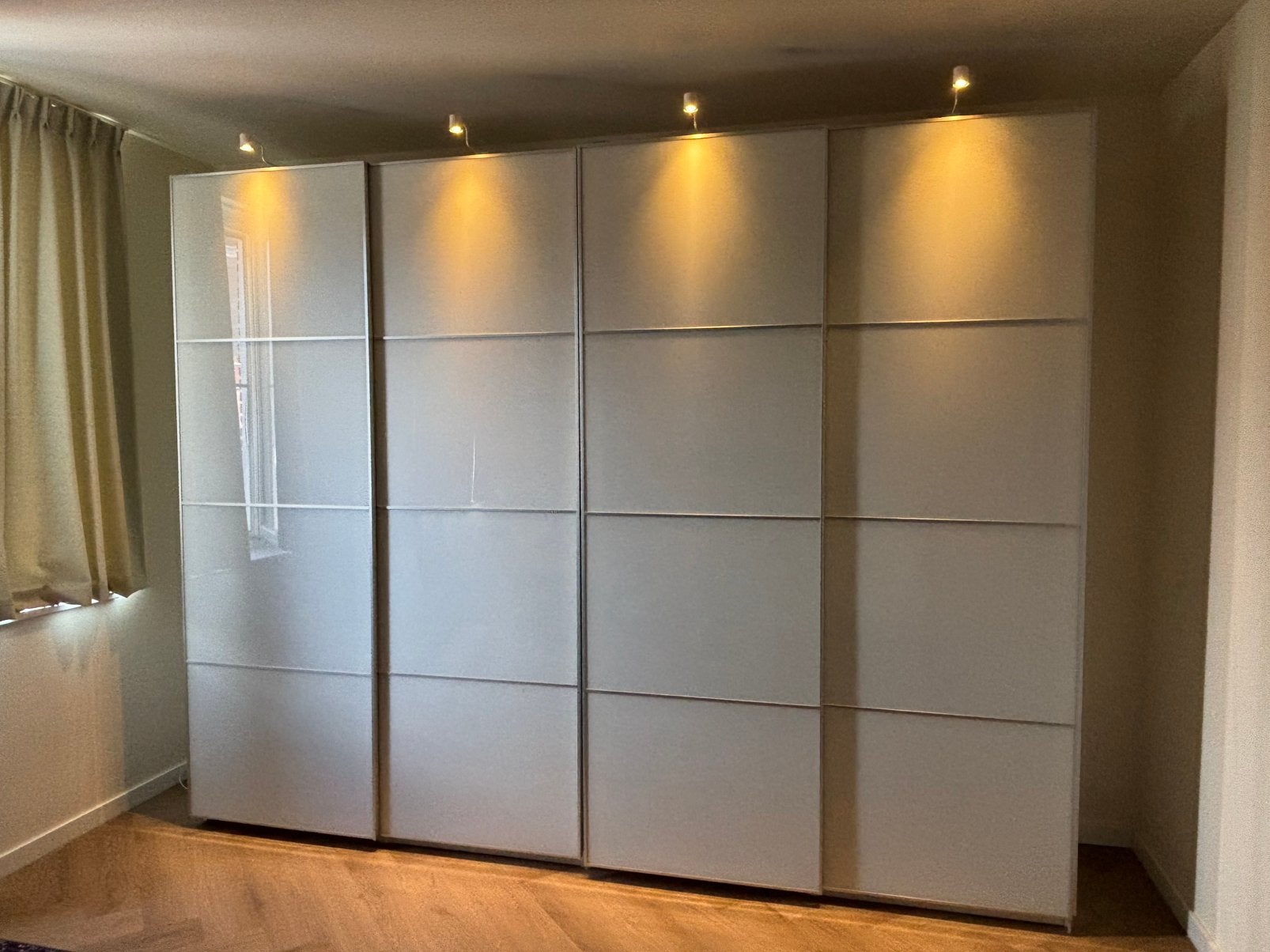 Ikea kast wit, Ophalen, Gebruikt, 200 cm of meer, 75 cm of meer