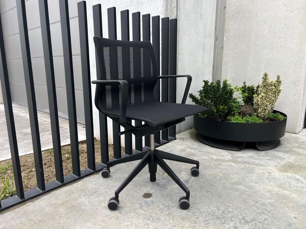Vitra Physix bureaustoelen en conferentiestoelen, 15x, Ophalen, Zwart, Zo goed als nieuw, Bureaustoel