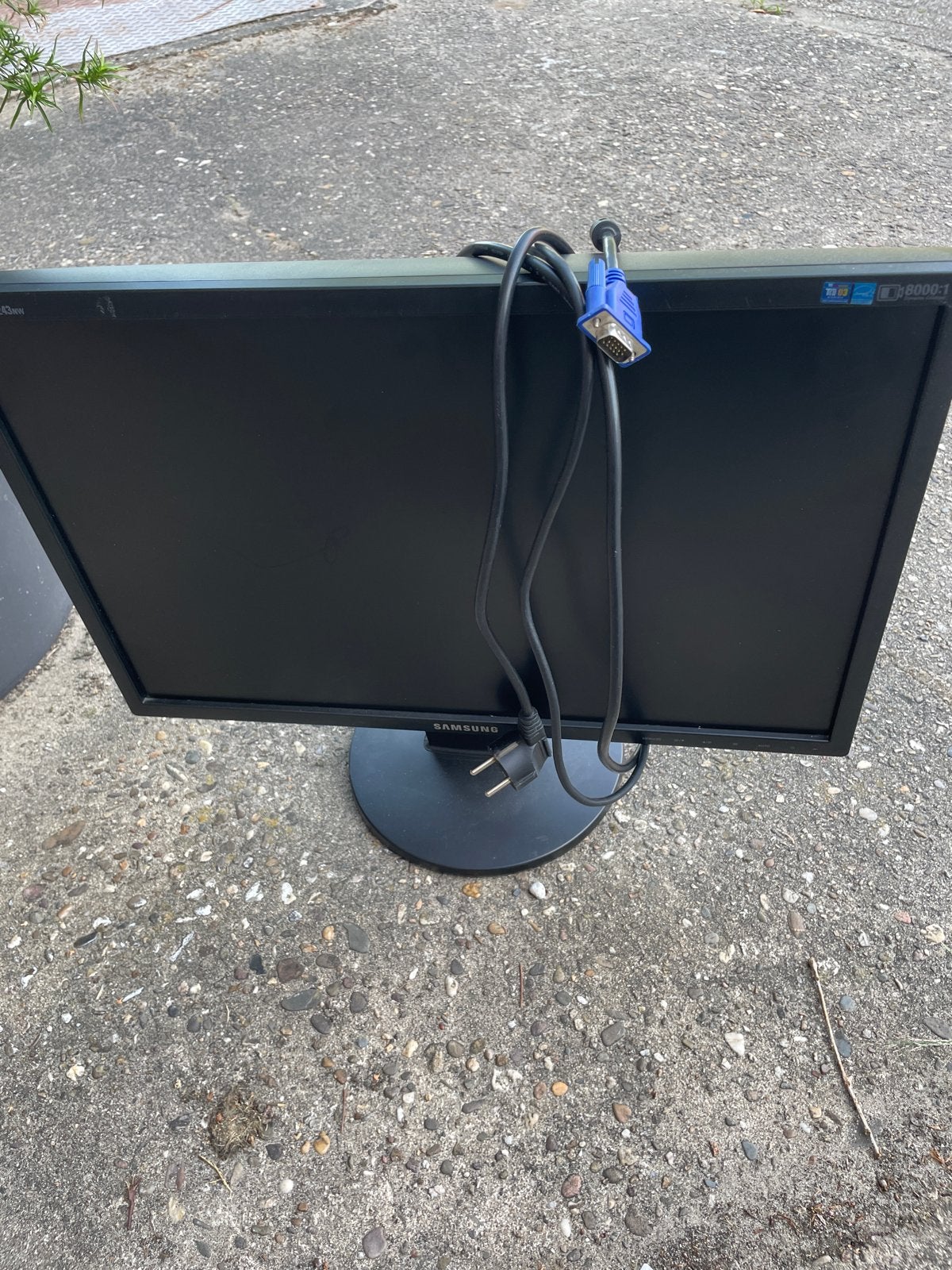 Samsung monitor 20 inch, Computers en Software, Monitoren, Ophalen, VGA, 60 Hz of minder, Gebruikt