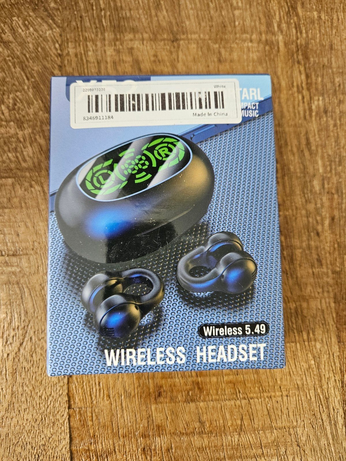 Draadloze Open-Ear Hoofdtelefoon X52 - Wit, Ophalen, Nieuw, Wit